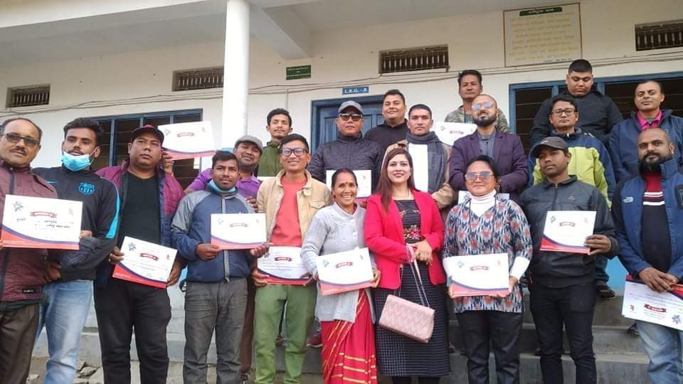 योगदान राष्ट्रको लागि  जिल्ला कमिटी गठन