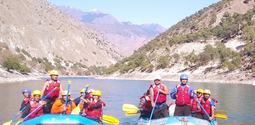 कर्णाली नदिमा जलपर्यटन सम्भाव्यता अध्यायन उद्घाटन समारोह  सम्पन्न