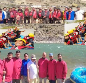 आज पिलुचौर स्थित कर्णालीनदिमा र्‍याफ्टिङ महोत्सव हुदै