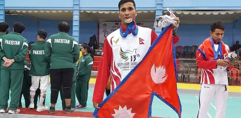 राष्ट्रिय खेलाडी शाही भए कैलाली फेन्सिङ संघको अध्यक्ष