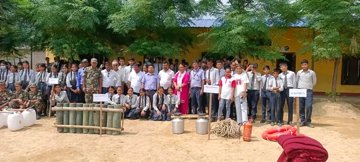 बाढी डुबान तथा आगलागिबाट हुने क्षति न्यूनिकरण सम्बन्धि जनचेतनामूलक कक्षा सञ्चालन सुरु