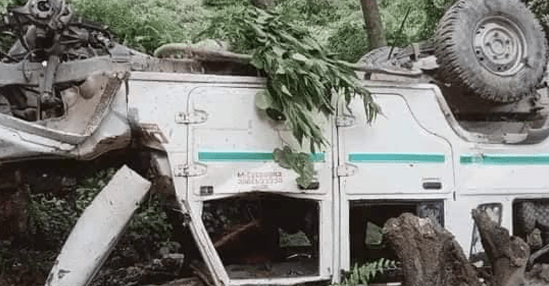 बाजुरामा जिप दुर्घटना हुँदा ६ जना घाइते