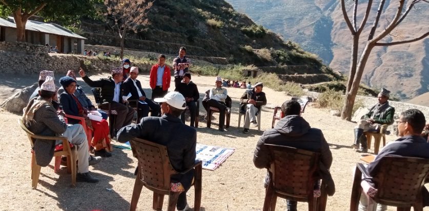 विद्यालयमा स्वास्थ्य  तथा पोषण सम्बन्धि समीक्षा तथा संयुक्त अनुगमन