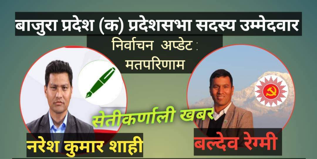 प्रदेश (क)मा एमालेका रेग्मी  भन्दा एकीकृत समाजवादीका शाही११९९ मतले अग्रता कायम