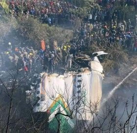 पोखरामा दुर्घटना यती एयरको जहाजबाट अहिलेसम्म ३२ जनाको सब निकालियो । कोहि पनि जिवित रहेनन्