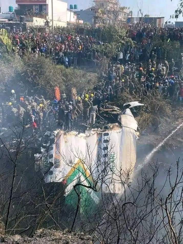 पोखरामा दुर्घटना यती एयरको जहाजबाट अहिलेसम्म ३२ जनाको सब निकालियो । कोहि पनि जिवित रहेनन्