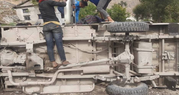 बाजुराको कोल्टीमा जिप दुर्घटना ,७ जना घाईते