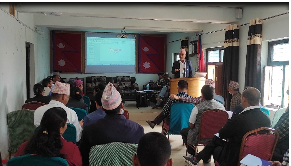 बाजुरामा राष्ट्रिय परीचय पत्र विवरण संकलन वडाबाटै हुने