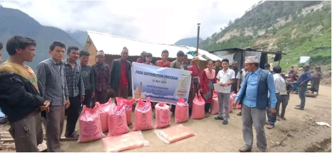 हिमालीमा ६७ जना भुकम्प पीडितलाई राहत वितरण