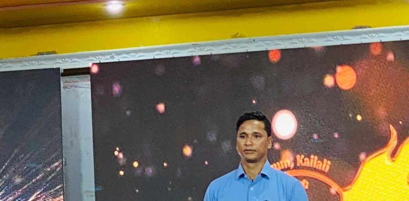 नेपाल खेलकुद पत्रकार मञ्च कैलालीद्वारा २०७९ स्पोर्ट्स अवार्ड फेन्सिङखेलाडी जलेन्द्र शाहीलाई प्रदान