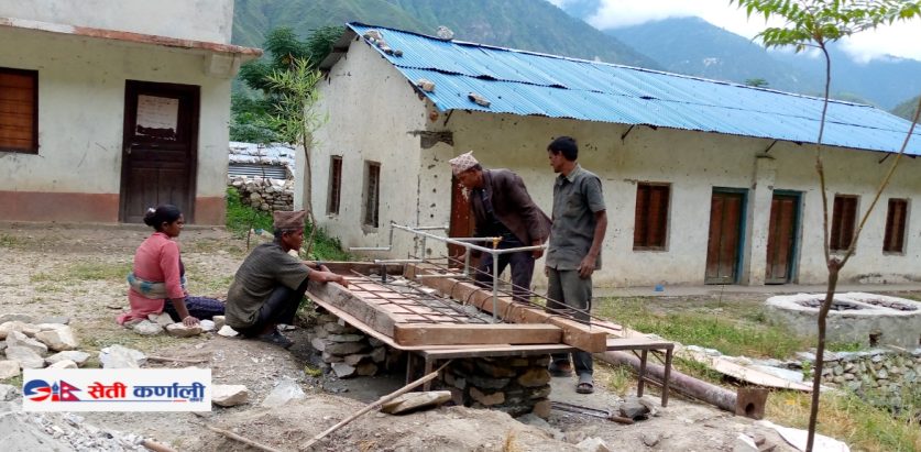 भवानी माविमा विद्यार्थीको चाप बढ्दै गर्दा थप धारो निर्माण