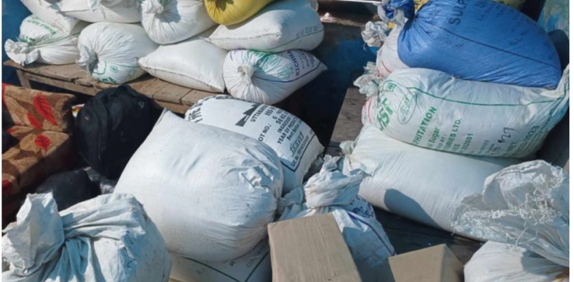 कञ्चनपुरबाट तीन लाख बढीका अबैध सामान बरामद