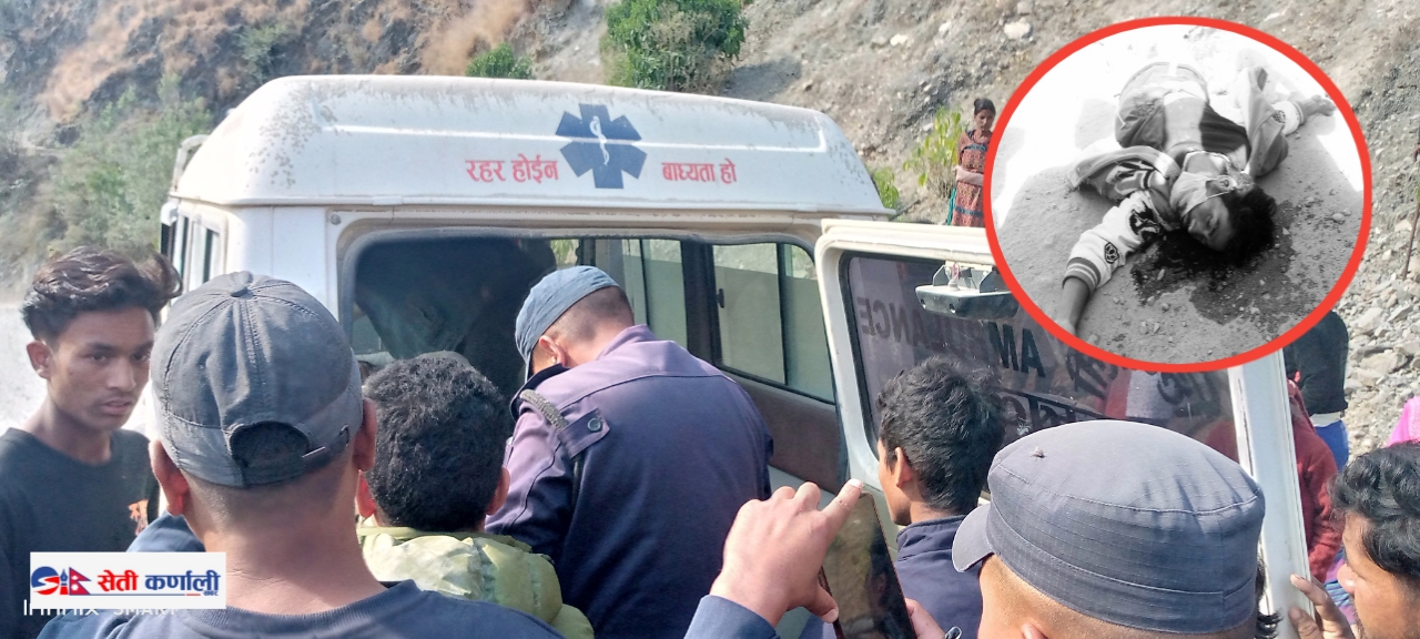 जिप दुर्घटना परी घाइतेलाई उपचार लैजाने क्रम एक जना बीच बाटोमा मृत्यु