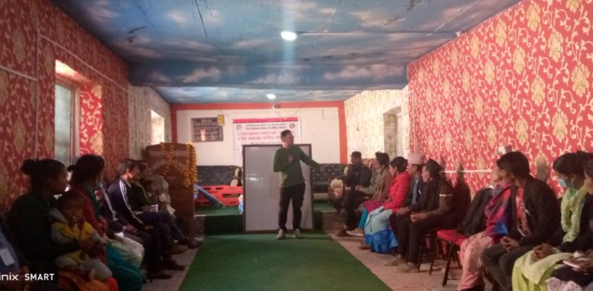 हिमालीमा एक दिने आधारभूत प्राथमिक उपचार तालिम सम्पन्न