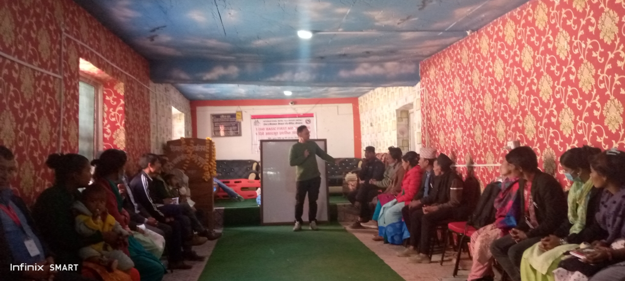 हिमालीमा एक दिने आधारभूत प्राथमिक उपचार तालिम सम्पन्न