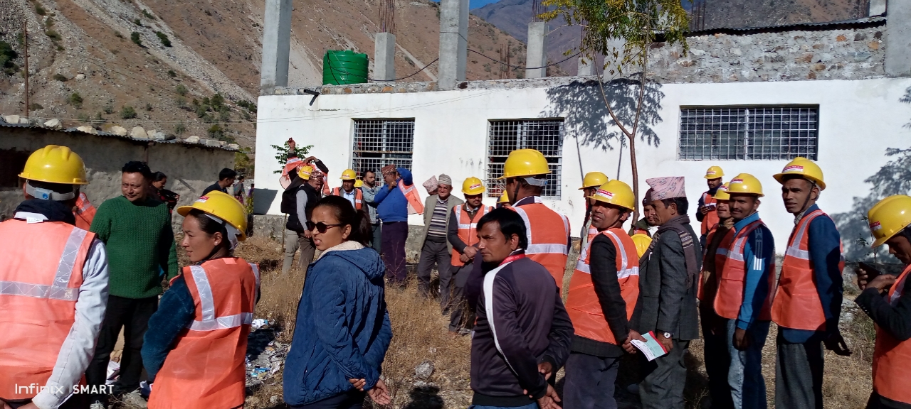 हिमाली गाउँपालिकामा विपत अभ्यास बैठक सम्पन्न