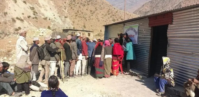 हिमालीमा नसर्ने रोग शिविरमा २ सय भन्दा बढी सेवाग्राही पाए उपचार