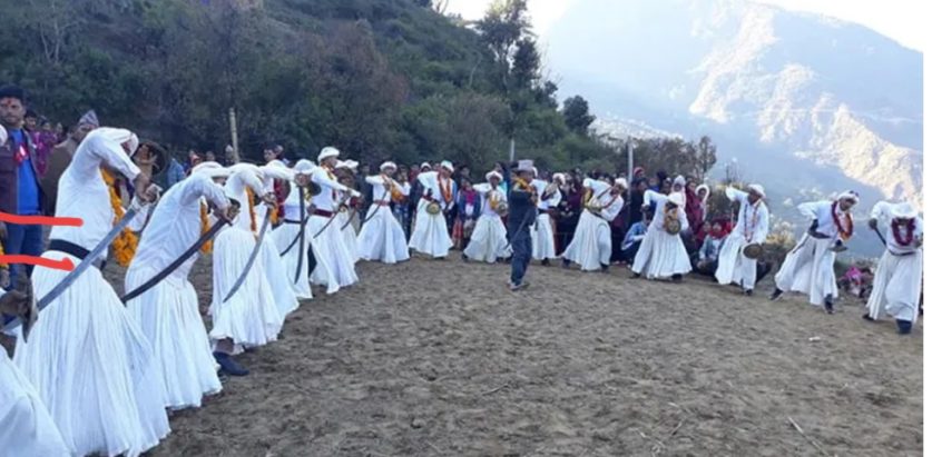 धनगढीमा तीन दिन भुवा पर्व मनाउने