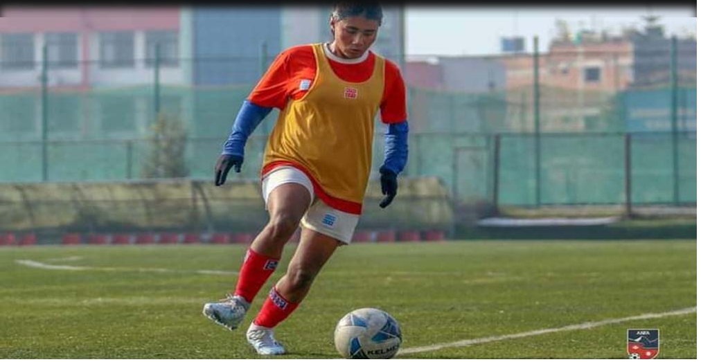 बाजुराकी सरिता राष्ट्रिय फुटबल टिममा