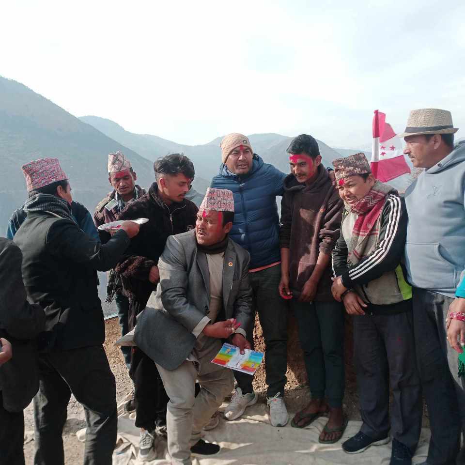 स्वामिकार्तिक- २ फयाल गाउँमा समुदायमा काङ्ग्रेस अभियान कार्यक्रम