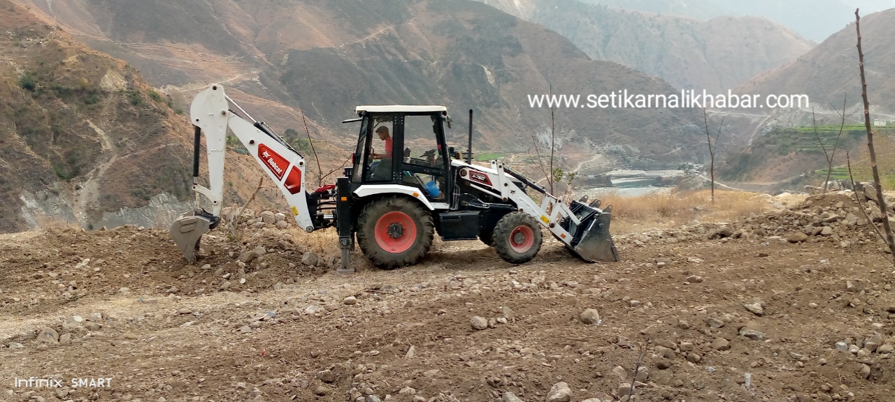 हिमालीको आफ्नै डोजर हुँदा भौतिक निर्माणकार्यमा सहज