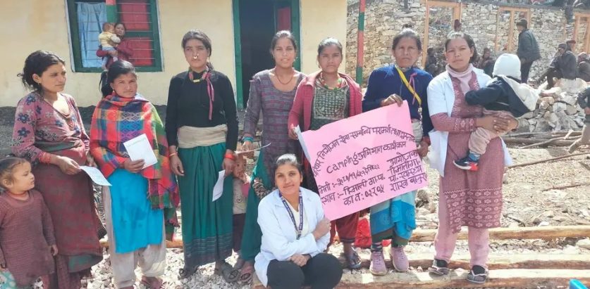 परिवार नियोजन सम्बन्धि परामर्श तथा ईम्प्लान्ट अभियान कार्यक्रम हिमालीमा