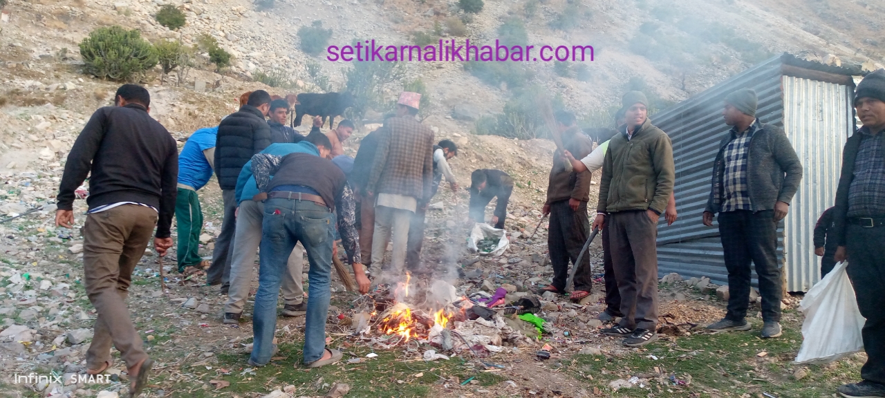 बजार सरसफाइ संगै सिसा मुक्त बनाउन  व्यवसायी एकजुट