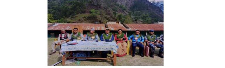 बडीमालिका नगरपालिका २ नम्बर वडालाई छाउपडी गाेठमुक्त वडा घोषणा