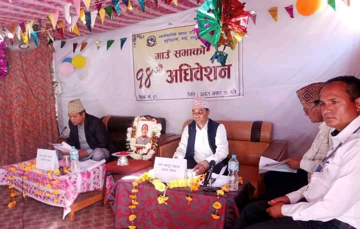 स्वामिकार्तिकले ३८ करोड ४३ लाख ३७ हजार १ सय रुपैयाँ बजेट प्रस्तुत