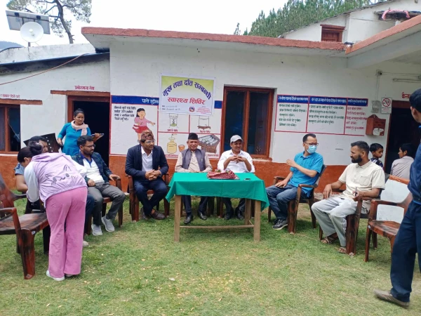 मुख तथा दाँत सम्बन्धी स्वास्थ्य शिविर सञ्चालन