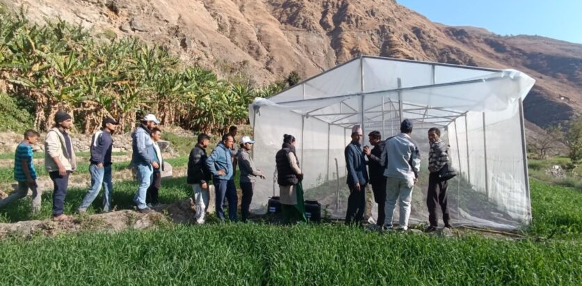 बाजुराको स्वामिकार्तिकमा RERAS परियाजनाकाे संयुक्त स्थलअुनगमन