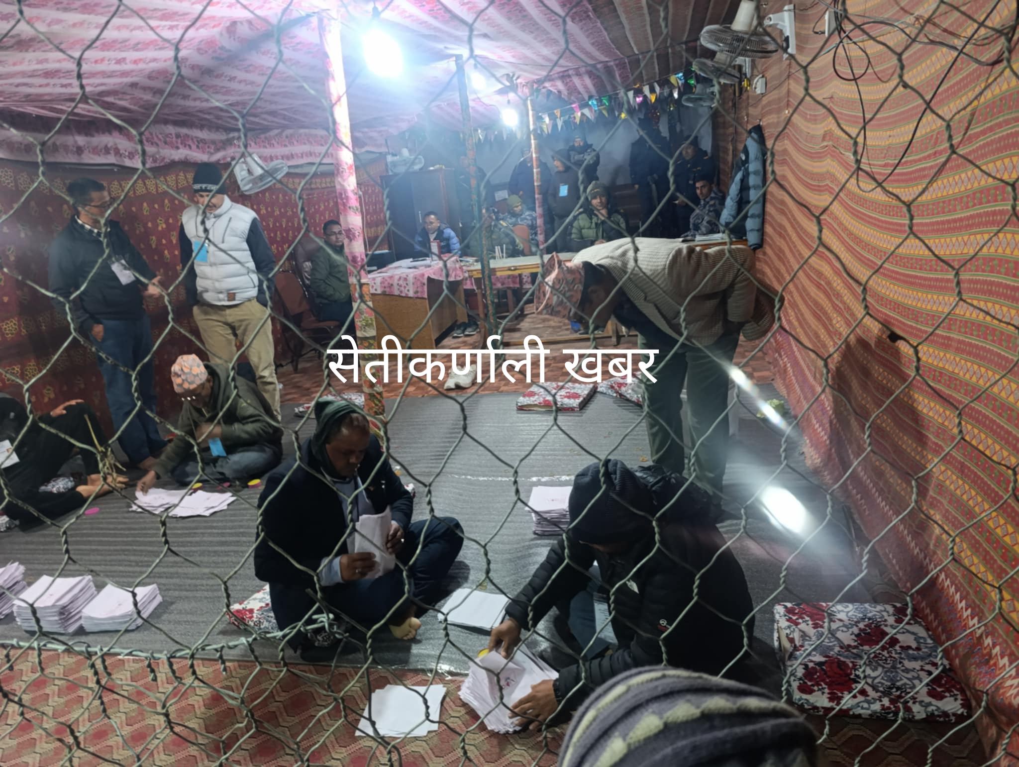 बाजुरामा मतगणना सुरु