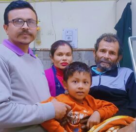 बाजुराका हरि थापा भारतमा हराएकाे महिनाै दिनपछि घाईते अवस्थामा भेटीए