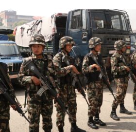 नेपाली सेनाले मंगलबार राती १०बजे बाट समाल्याे सुरक्षा काे बागडाेर