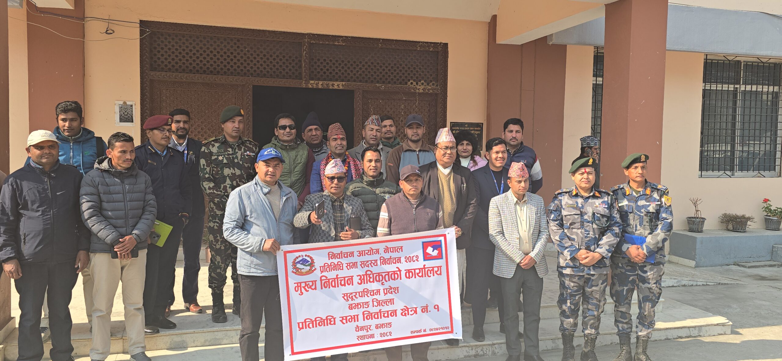 बझाङमा मुख्य निर्वाचन अधिकृतको कार्यालय स्थापना