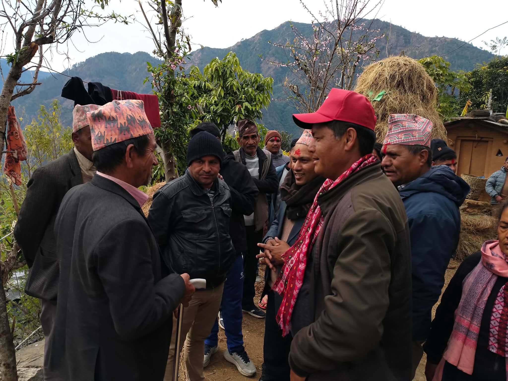 जनताको साथ पाउँदै मीन बहादुर, बझाङमा नेकपाको बलियो पकड