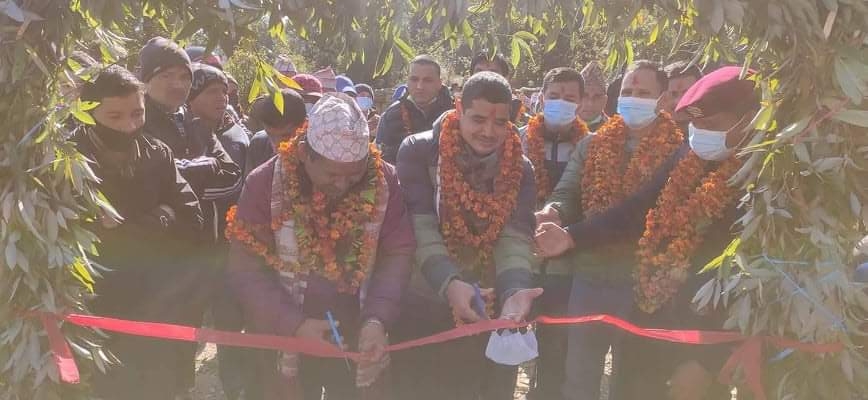 नेता विसीको सक्रियतामा जाजरकोट र दैलेखको सिमाना सुयाडामा प्रहरी चौकी स्थापना