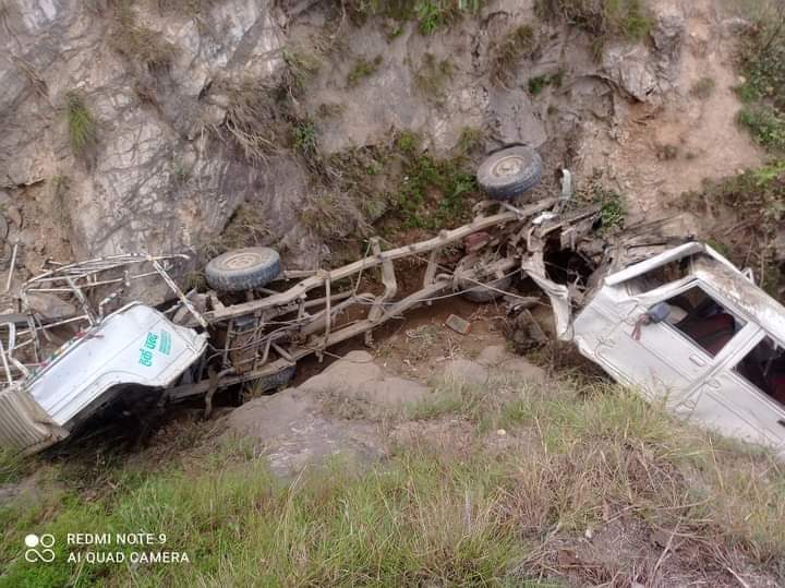 डोटीमा जिप दुर्घटना हुँदा दुईजना घाइते