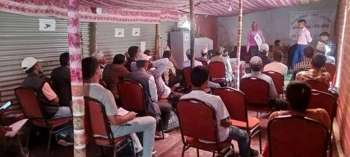 स्वामिकार्तिक खापरमा  पोषण सम्बन्धि  तालिम सञ्चालन