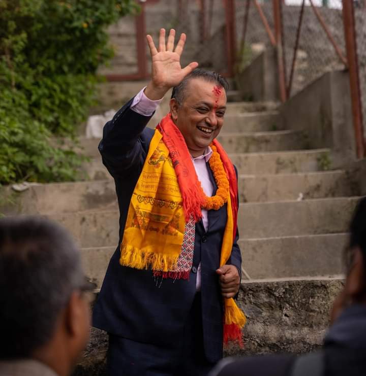 काठमाडौं  ४ नम्बर  क्षेत्रमा काङ्ग्रेस उम्मेदवार  थापा बिजयी