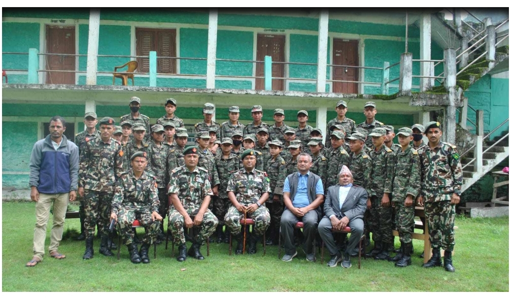 एनसीसी तालिम बाजुराकाे सत्यबादी मा  सञ्चालन