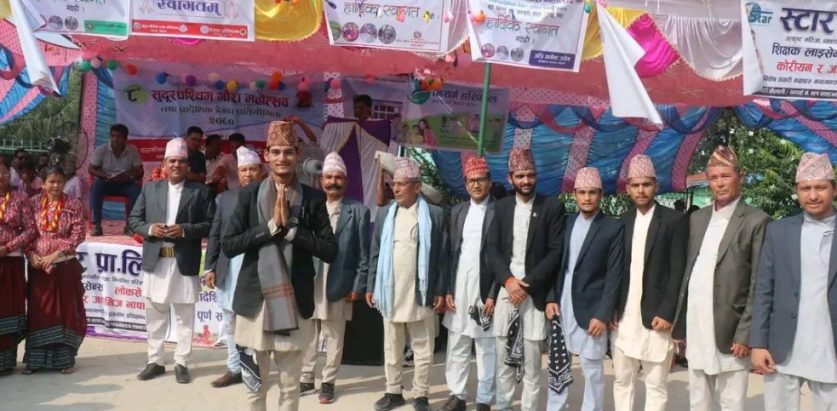 धनगढीमा आयाेजित डेउडा प्रतियोगितामा बाजुराकाे टिम प्रथम