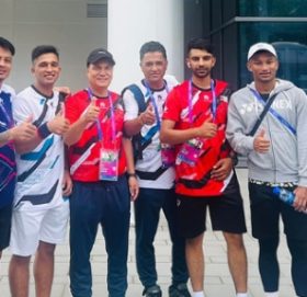 ब्याडमिन्टनमा नेपालको पुरुष टिम विजयी