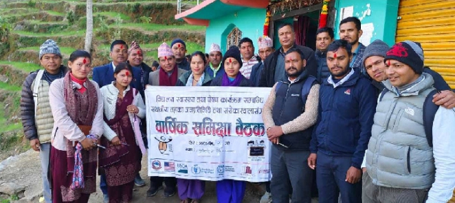 त्रिवेणीका विद्यालयमा संयुक्त अनुगमन तथा पालिका स्तरको समिक्षा कार्यक्रम सम्पन्न