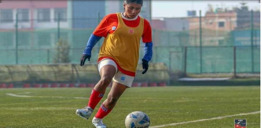 बाजुराकी सरिता राष्ट्रिय फुटबल टिममा