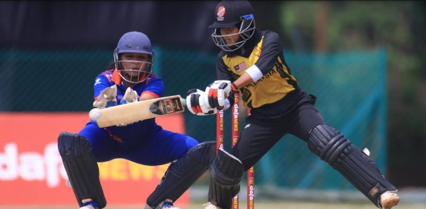 एसिया कप खेलमा नेपालको , मलेसियासँग ४ विकेटले पराजित