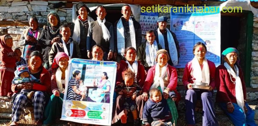 गाउँमा स्वास्थ्य उपचार पाउदा गुम्बाका नागरिक टाढा जान मुक्त