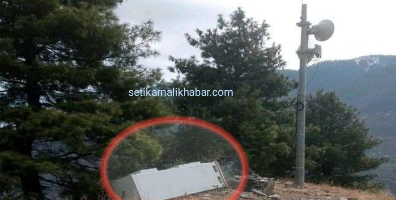 फोर जी ईन्टरनेट टावर डेट महिनासम्म अस्तव्यस्त