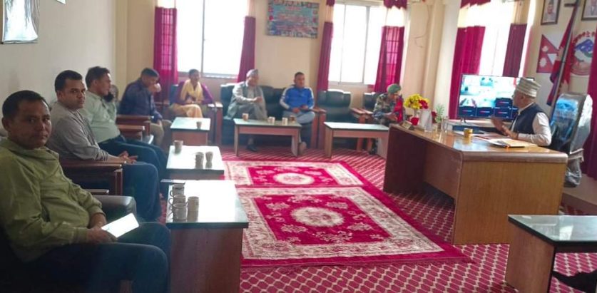 काेल्टी  बस संचालनकाे लागि अनुमति दिइयाे