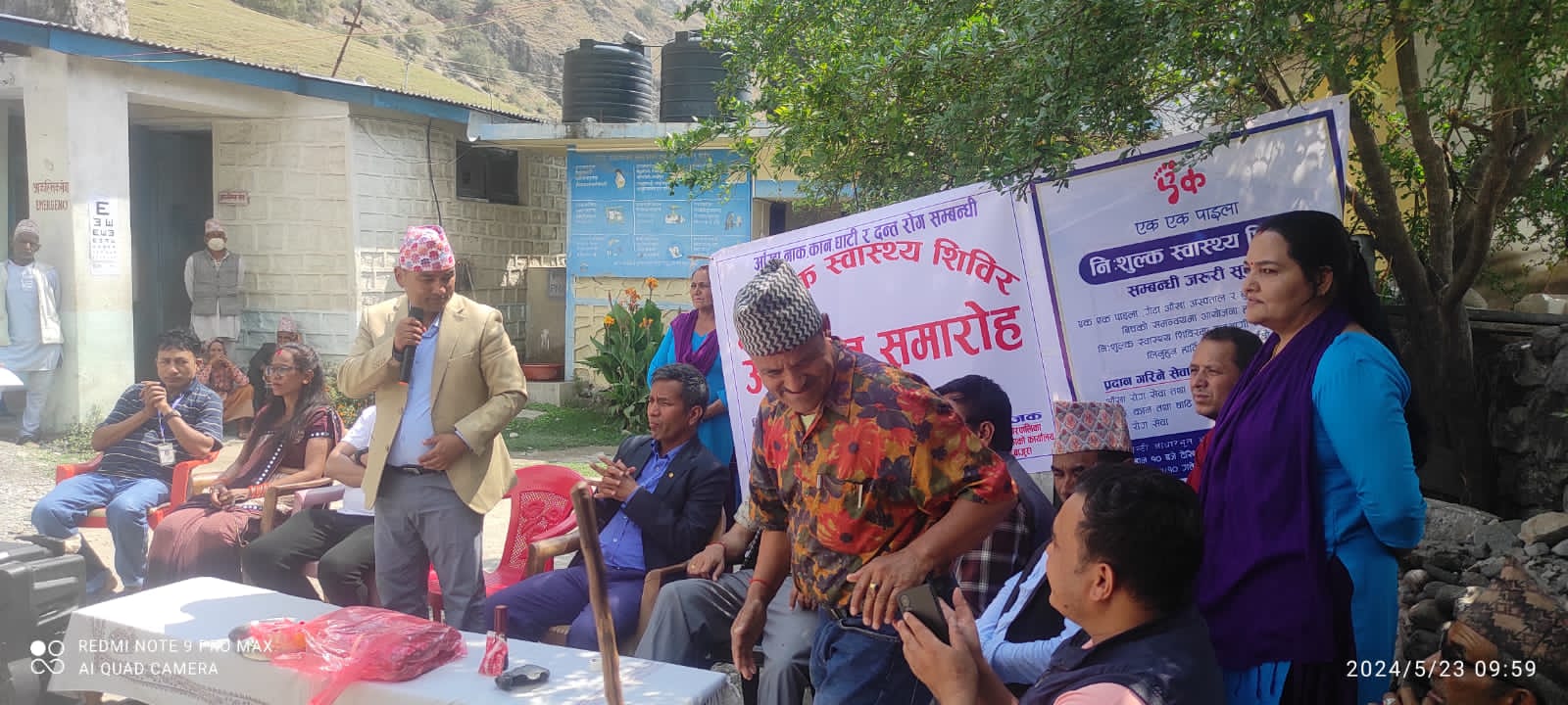 बुढीनन्दा नगरपालिका कोल्टीमा नि:शुल्क स्वास्थ्य शिविर सञ्चालन